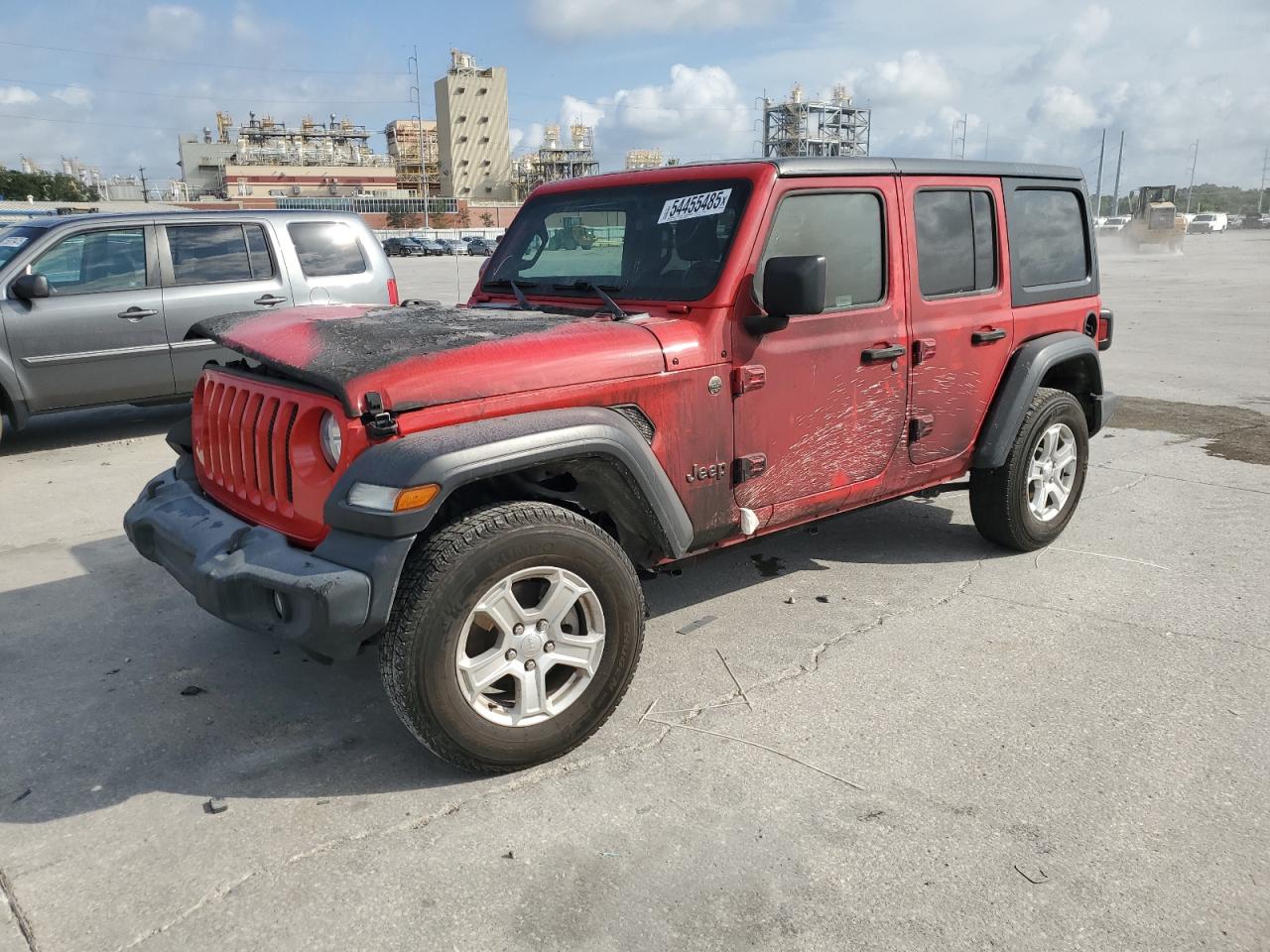 2020 Jeep Wrangler Unlimited Sport zu verkaufen in New Orleans, LA - Burn