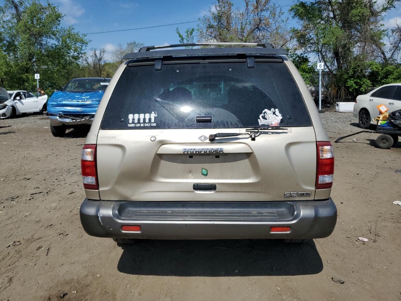 2001 Nissan Pathfinder Le VIN: JN8DR09Y71W609489 Lot: 53939985
