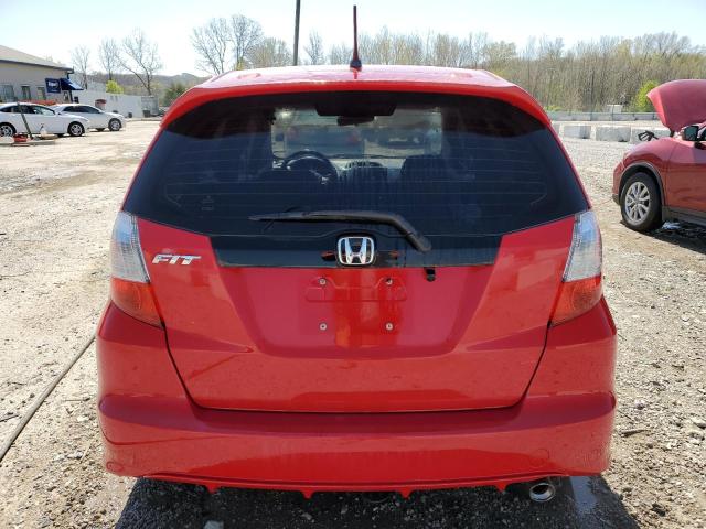  HONDA FIT 2013 Czerwony