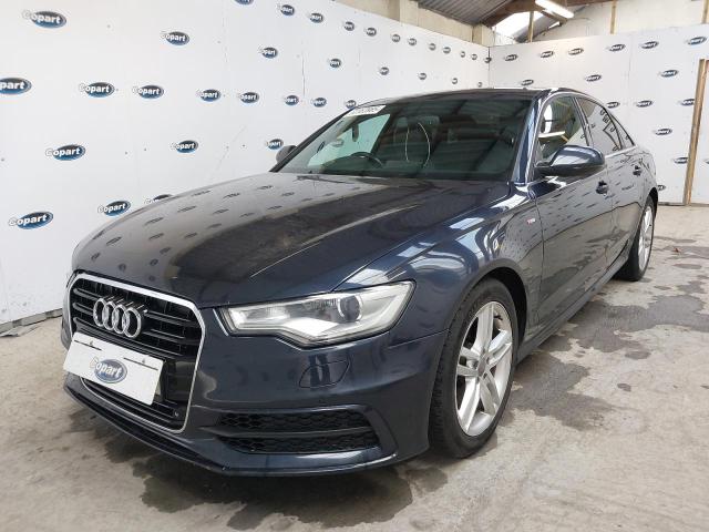 2014 AUDI A6 S LINE for sale at Copart BELFAST