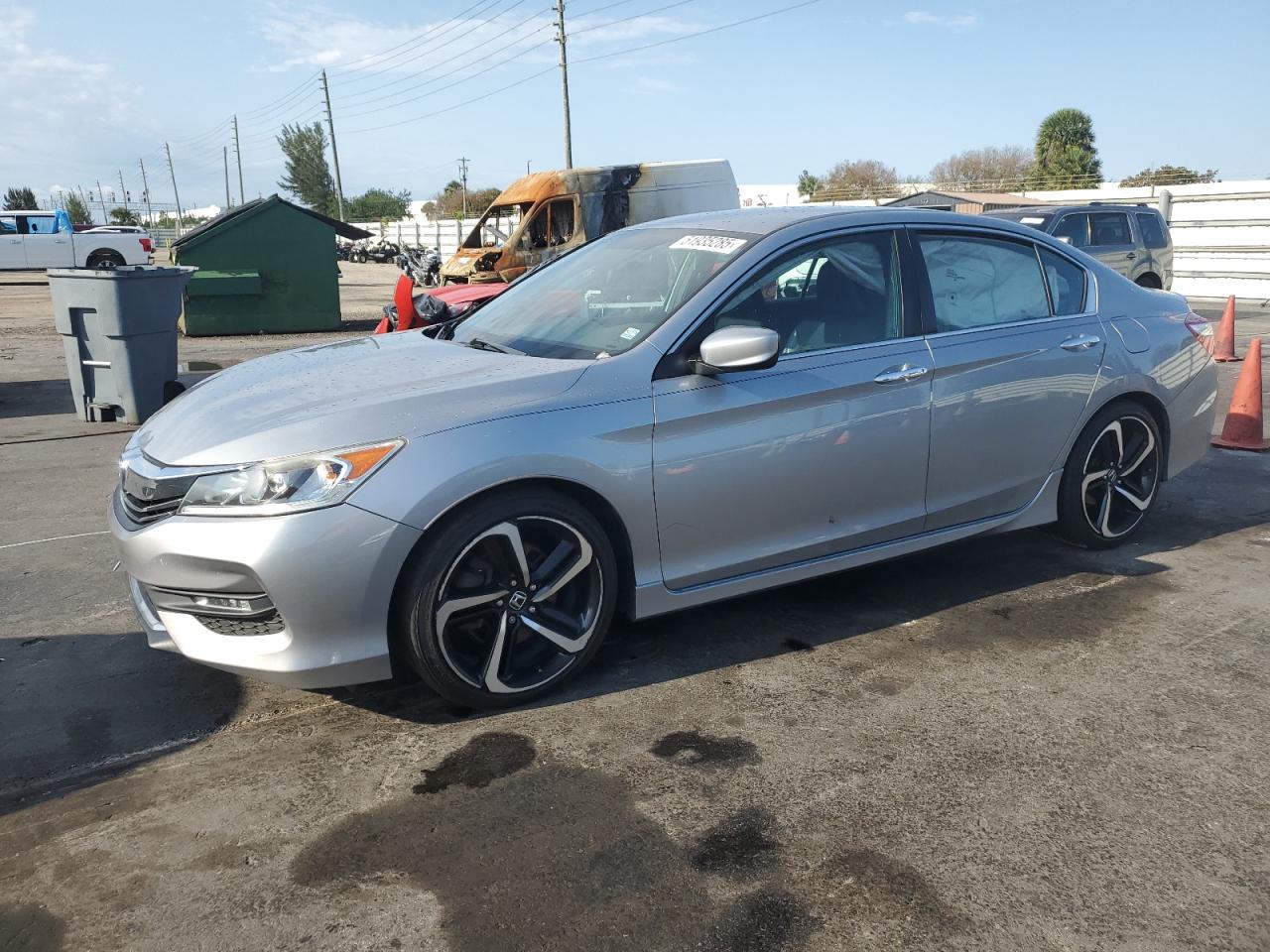 2016 Honda Accord Sport for Sale in Miami, FL - Water/Flood