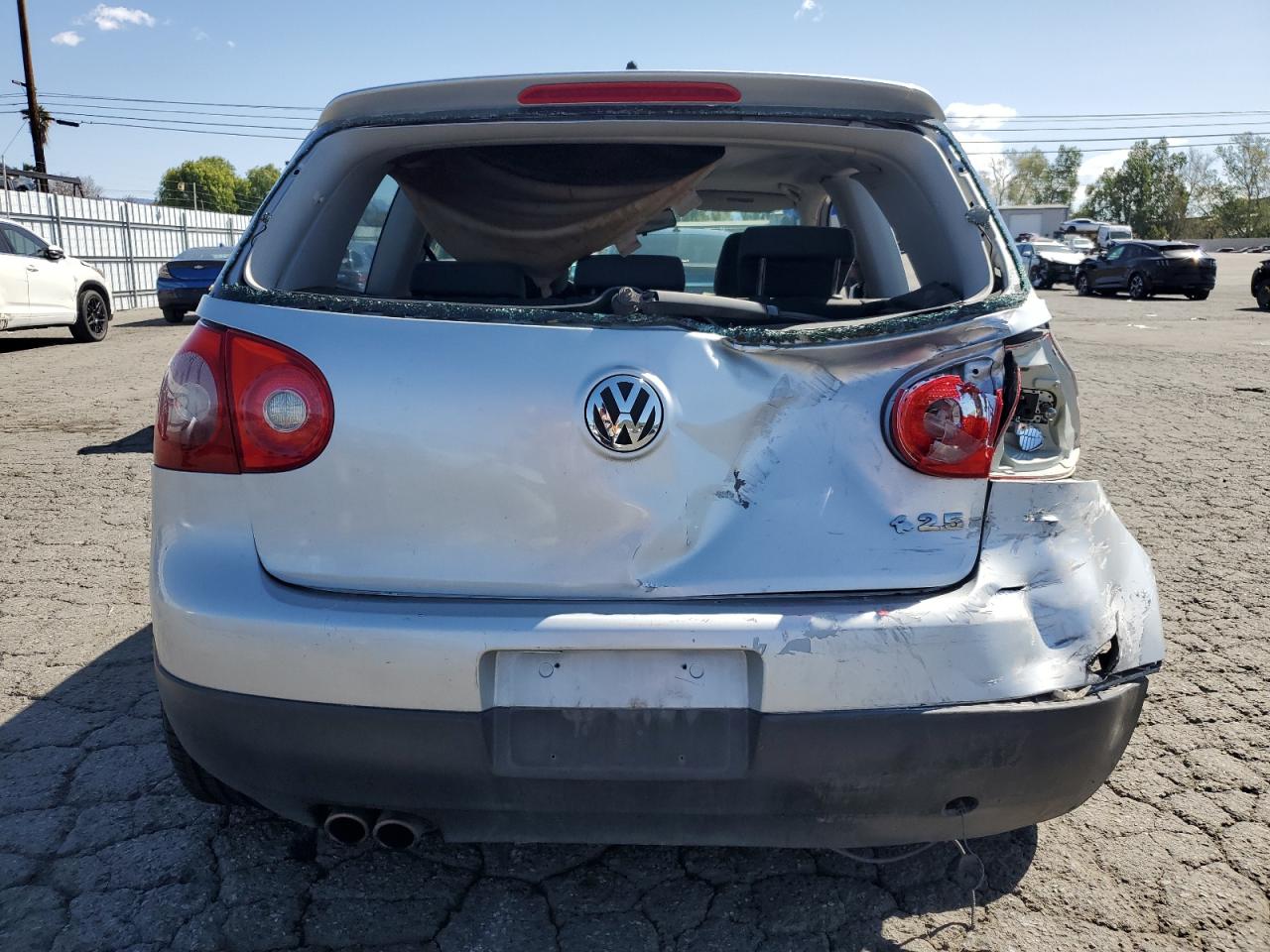 2007 Volkswagen Rabbit VIN: WVWBR71K77W058072 Lot: 52003305