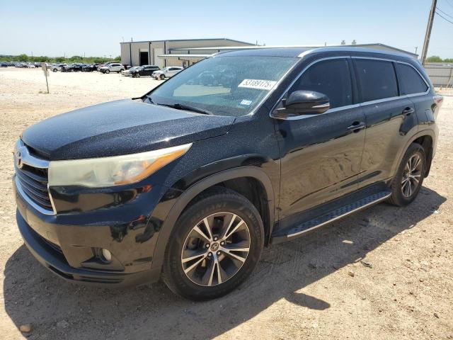  TOYOTA HIGHLANDER 2016 Black