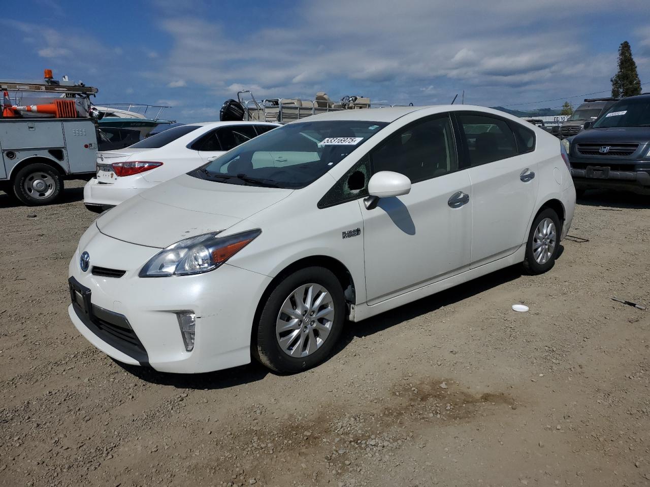 2012 Toyota Prius Plug-In en Venta en American Canyon, CA - Vandalism