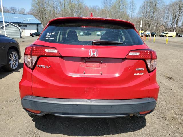  HONDA HR-V 2018 Red