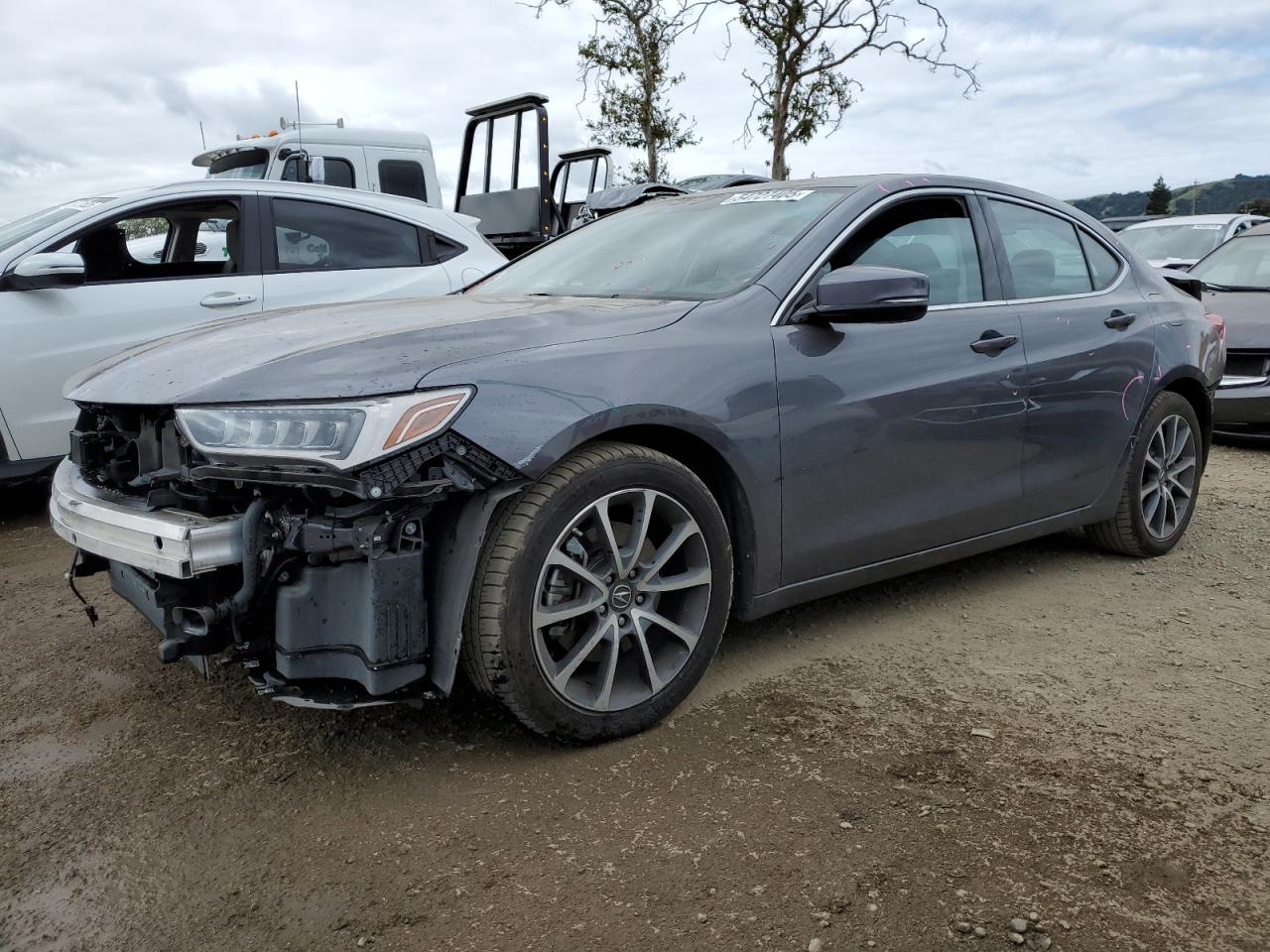 2018 Acura Tlx იყიდება San Martin-ში, CA - Rear End