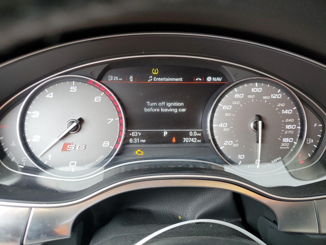 2013 Audi S6 VIN: WAUF2AFC8DN109016 Lot: 53958935