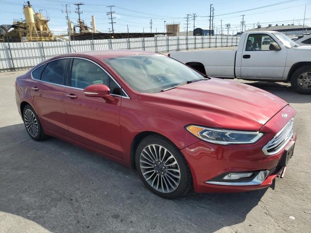  FORD FUSION 2017 Red
