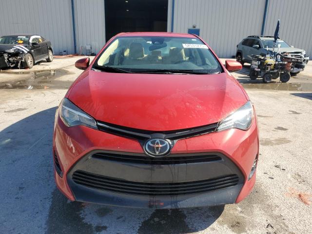  TOYOTA COROLLA 2017 Red