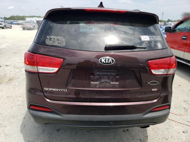  KIA SORENTO 2016 Burgundy