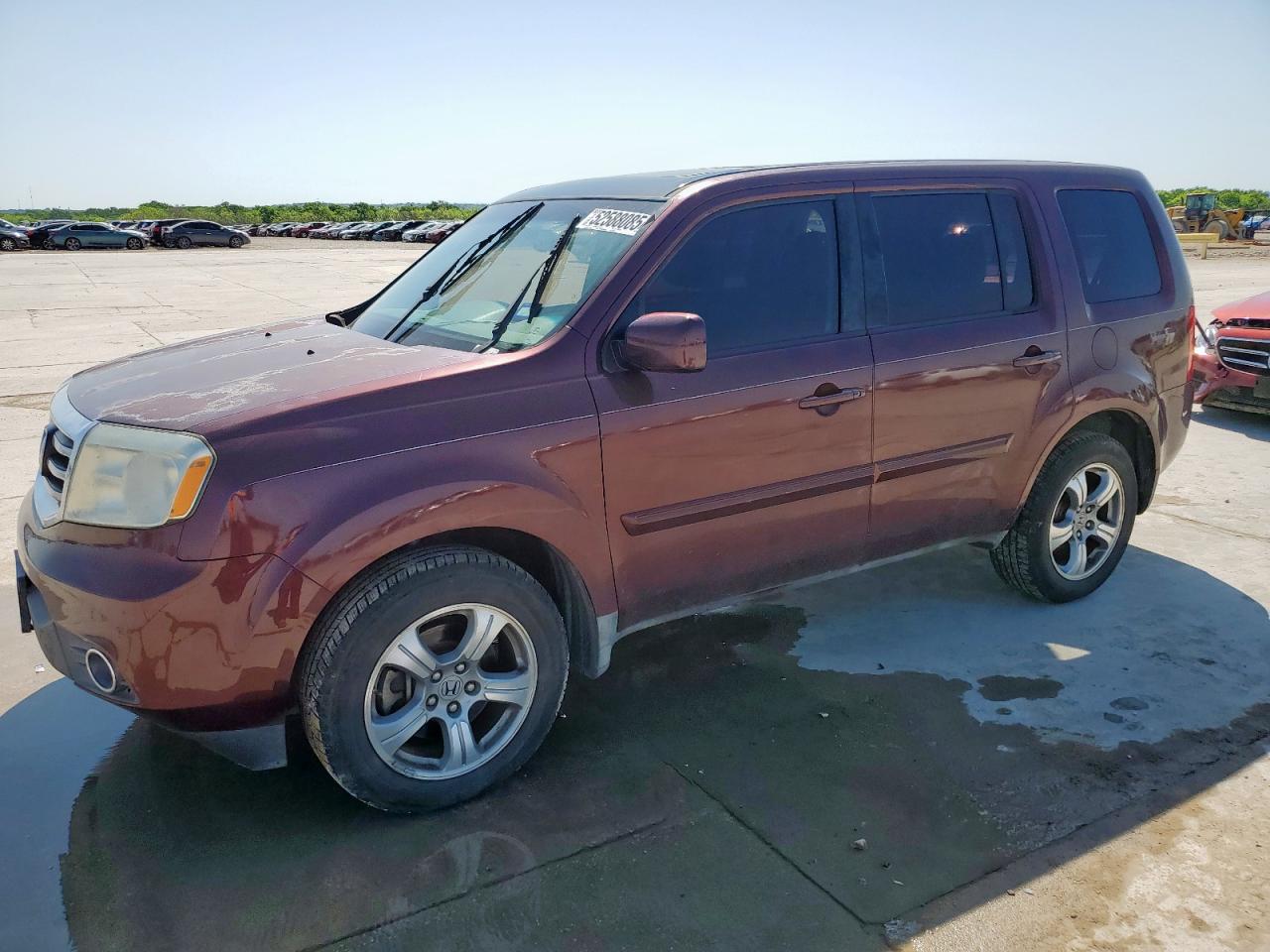 2012 Honda Pilot Exl იყიდება Grand Prairie-ში, TX - Rear End