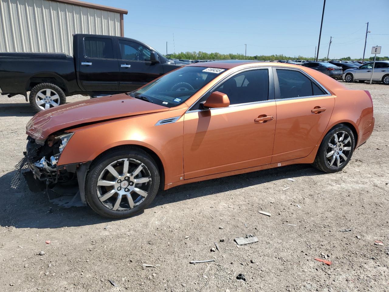 2008 Cadillac Cts Hi Feature V6 en Venta en Temple, TX - Front End