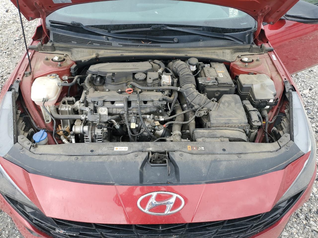 2022 Hyundai Elantra N Line VIN: KMHLR4AF0NU345599 Lot: 54936445