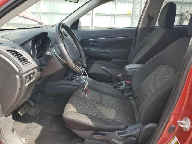  MITSUBISHI OUTLANDER 2016 Червоний