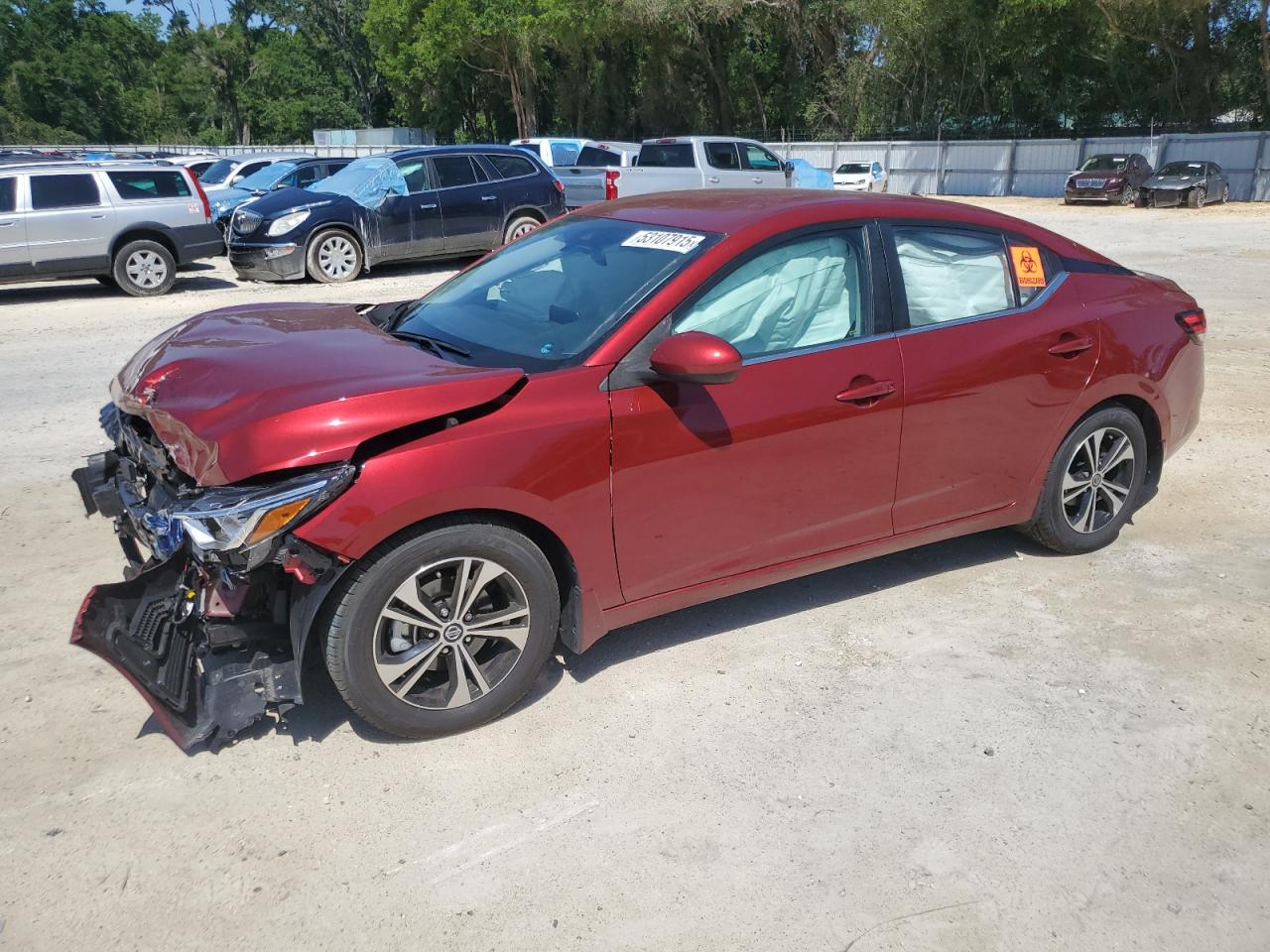 2023 Nissan Sentra Sv en Venta en Ocala, FL - Front End