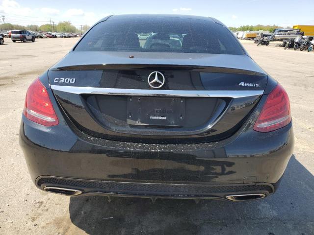  MERCEDES-BENZ C-CLASS 2018 Чорний