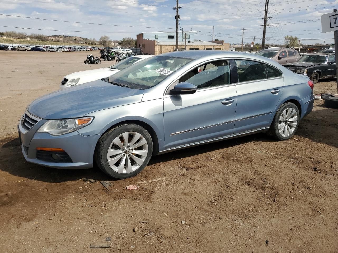 2010 Volkswagen Cc Sport за продажба в Colorado Springs, CO - Top/Roof
