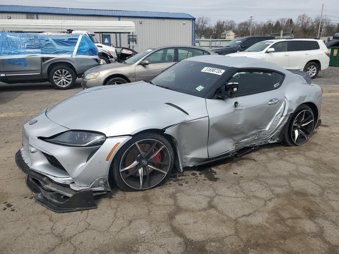 2020 Toyota Supra Base en Venta en Pennsburg, PA - Side