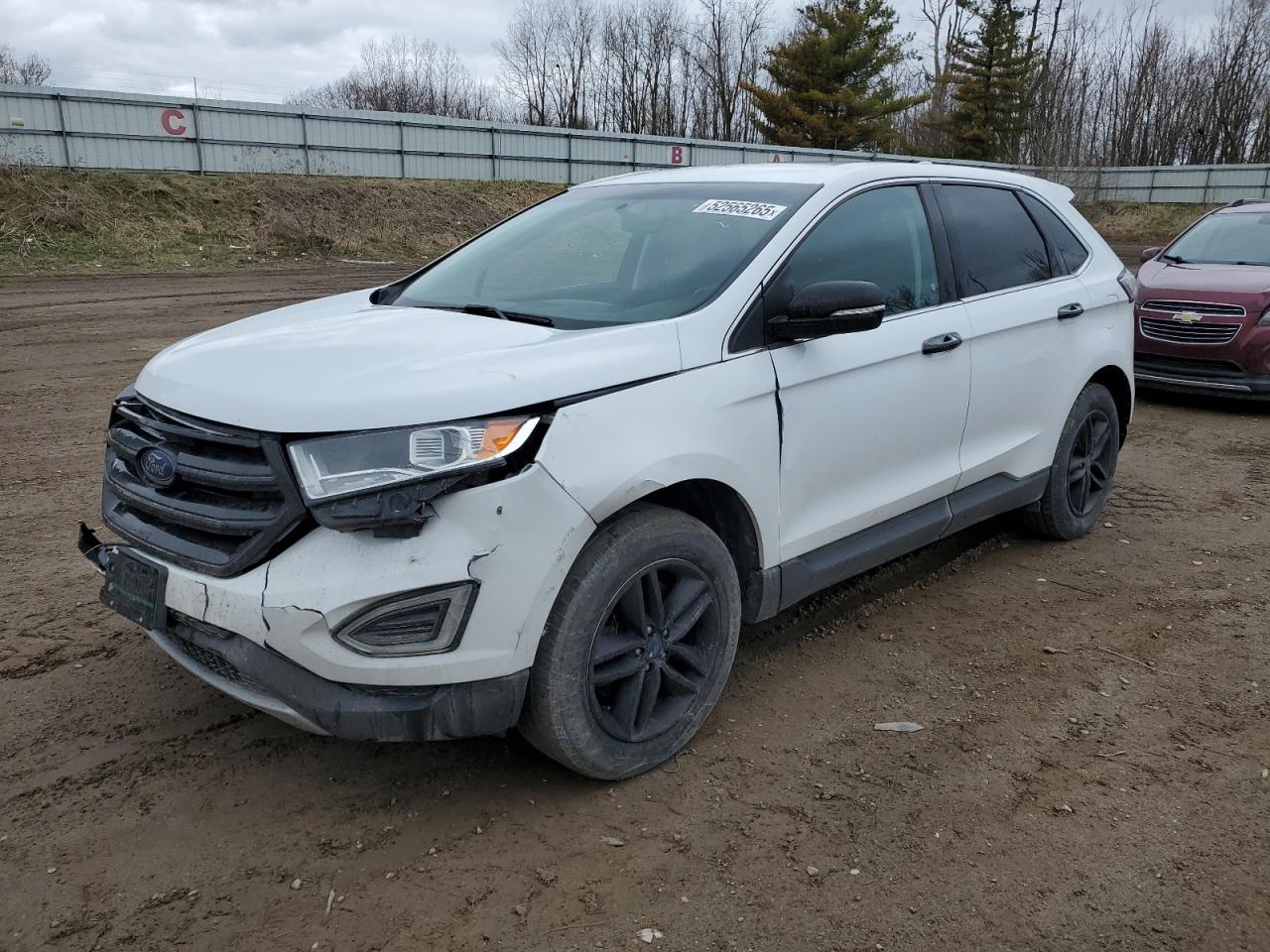 2015 Ford Edge Sel zu verkaufen in Davison, MI - Front End