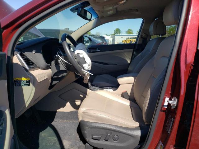  HYUNDAI TUCSON 2017 Red