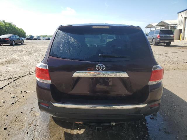  TOYOTA HIGHLANDER 2013 Фиолетовый