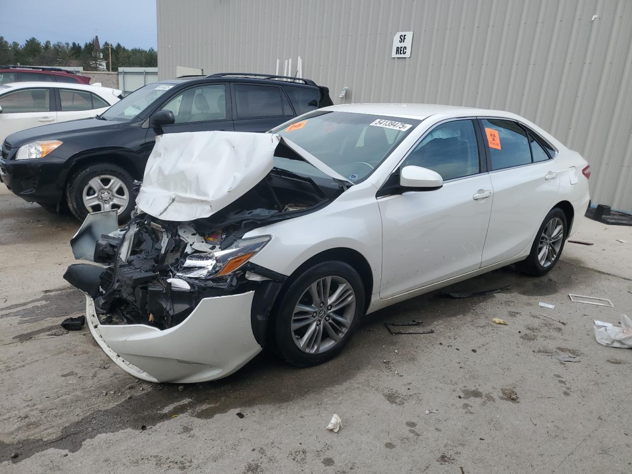 2016 Toyota Camry Le en Venta en Franklin, WI - Front End