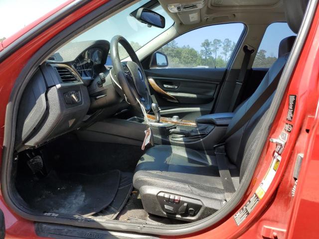  BMW 3 SERIES 2013 Красный