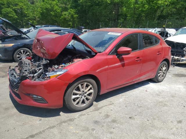 MAZDA 3 2018 Czerwony