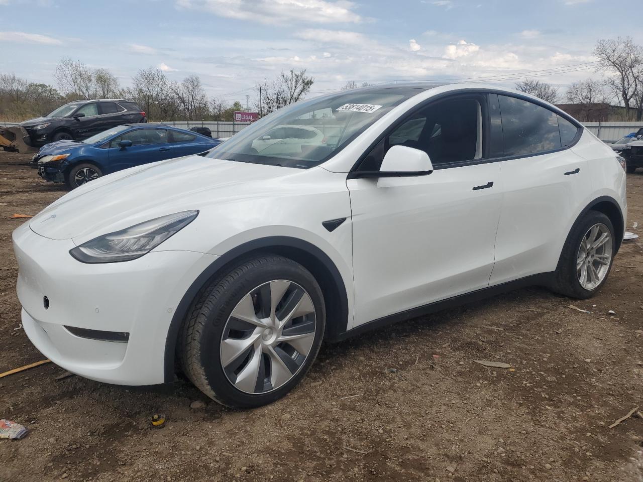 2021 Tesla Model Y продається в Chicago Heights, IL - All Over