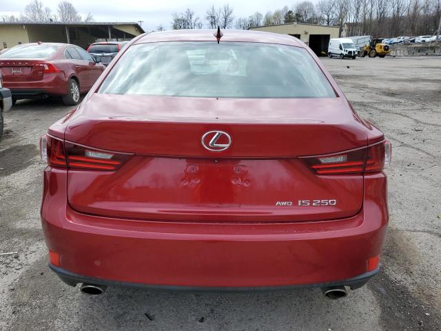  LEXUS IS 2014 Червоний