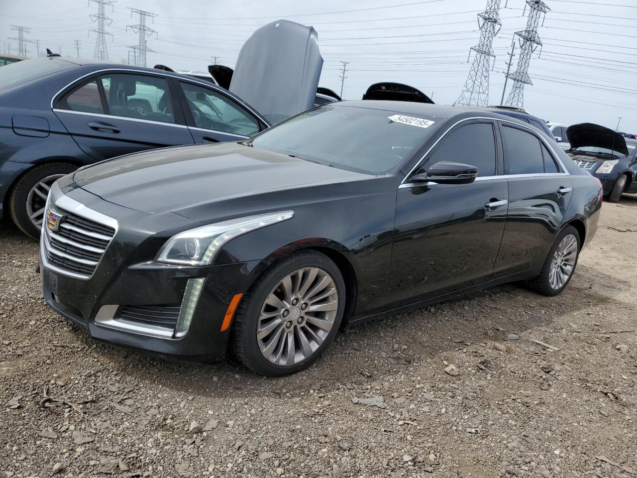 2015 Cadillac Cts Luxury Collection продається в Elgin, IL - Rear End
