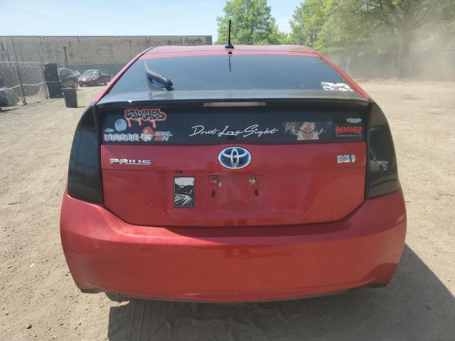  TOYOTA PRIUS 2014 Red