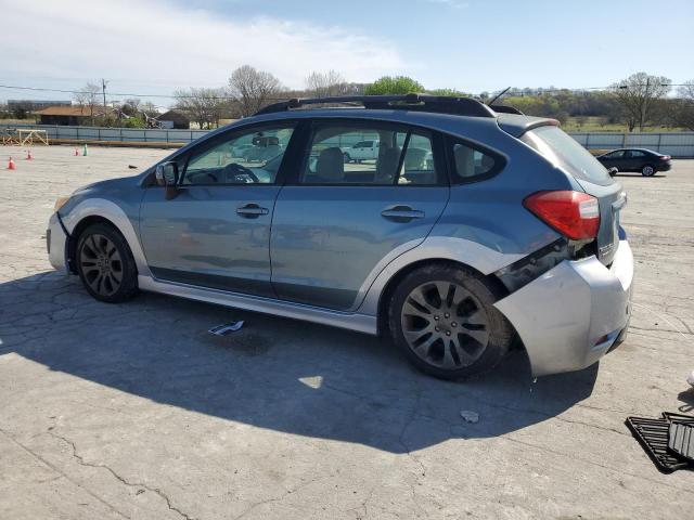 Кроссоверы SUBARU IMPREZA 2012 Зеленый