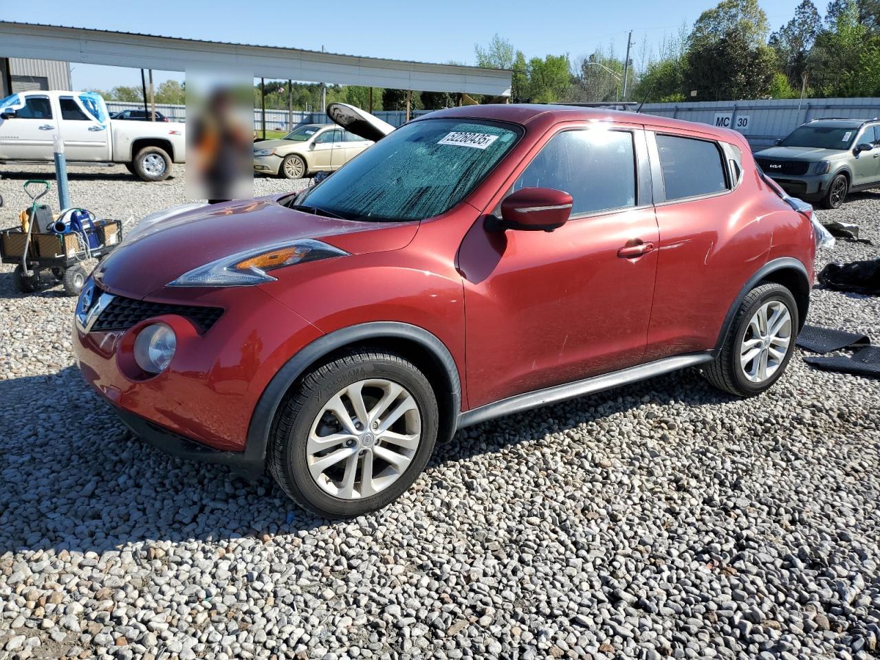 2016 Nissan Juke S продається в Memphis, TN - Water/Flood