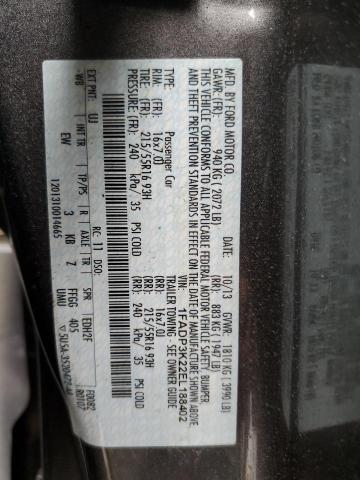 2014 FORD FOCUS SE