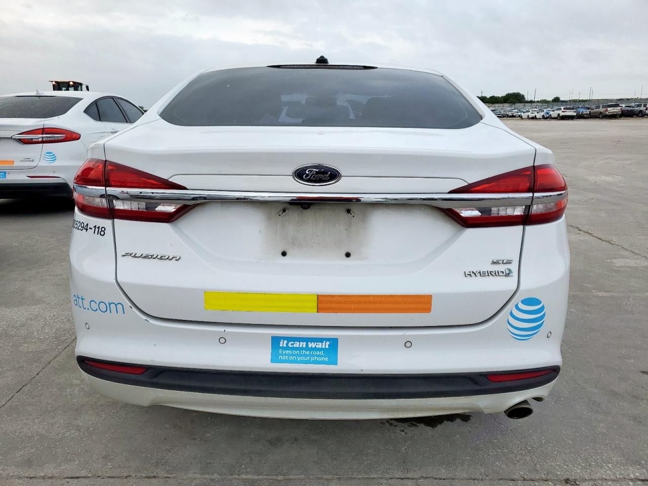 2018 Ford Fusion Se Hybrid VIN: 3FA6P0LU8JR118650 Lot: 54036555