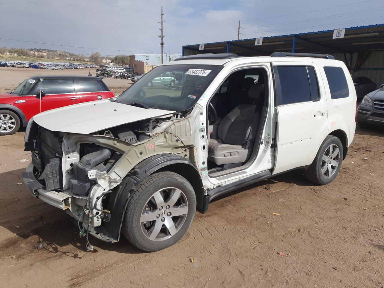 2012 Honda Pilot Touring للبيع في Colorado Springs، CO - Side