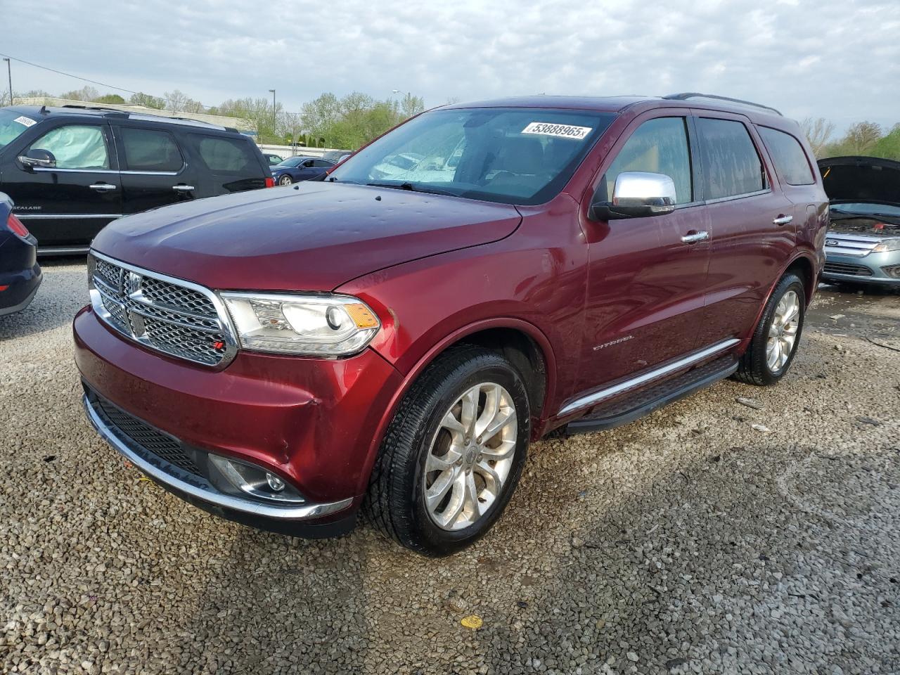 2017 Dodge Durango Citadel de vânzare în Louisville, KY - Hail