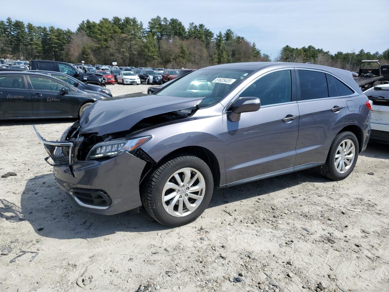 2018 Acura Rdx en Venta en Mendon, MA - Front End