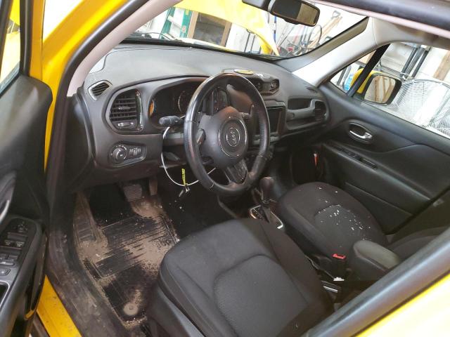  JEEP RENEGADE 2018 Желтый