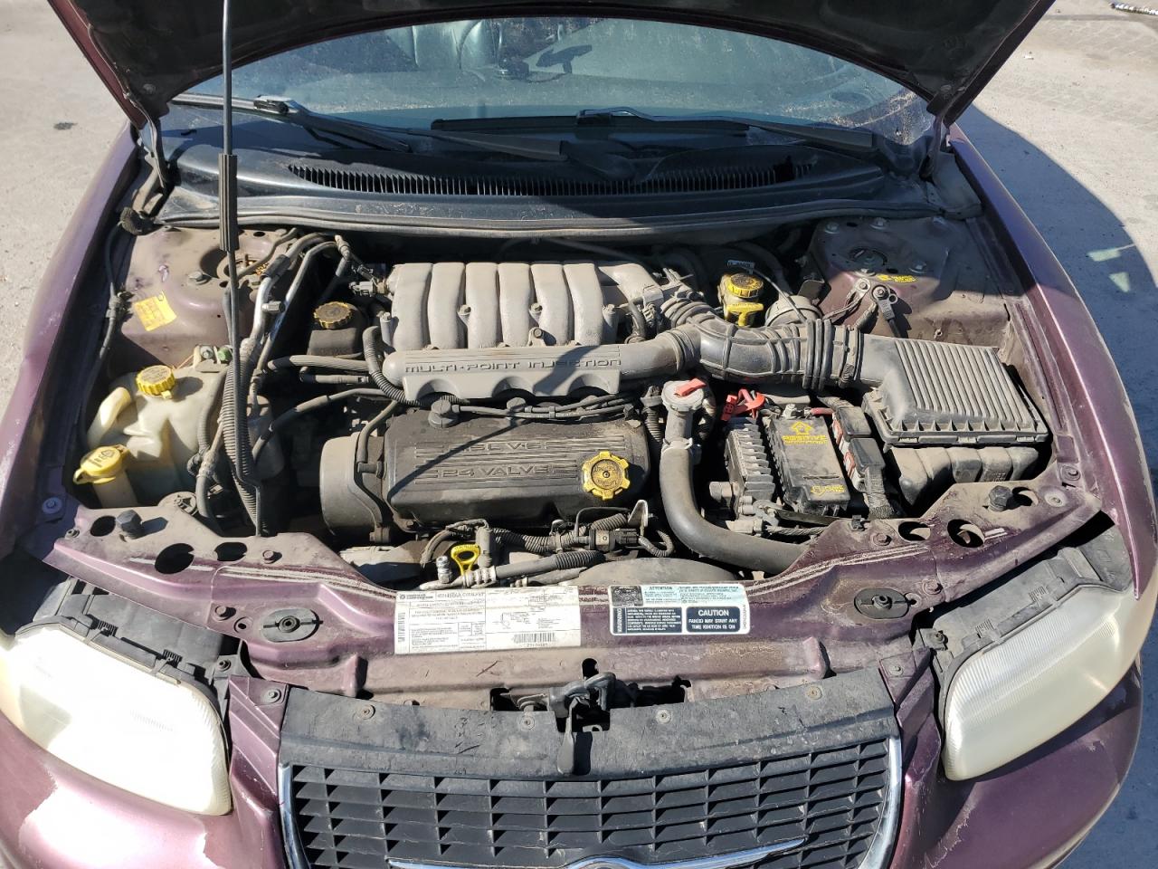 1999 Chrysler Sebring Jxi VIN: 3C3EL55H8XT582522 Lot: 54484535
