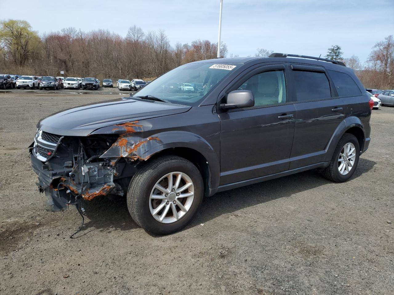 2014 Dodge Journey Sxt de vânzare în East Granby, CT - Front End