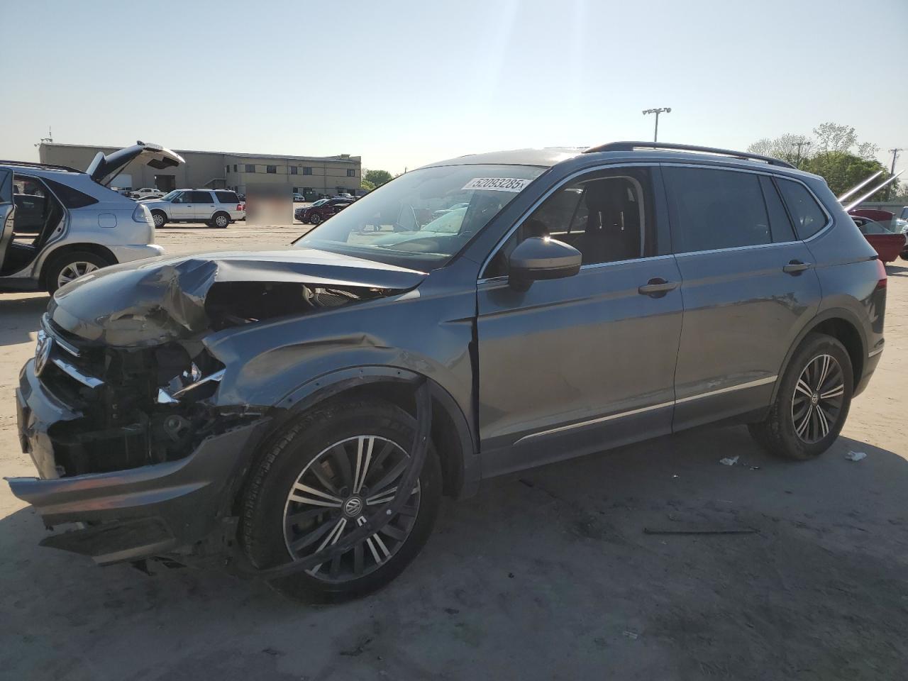 2018 Volkswagen Tiguan Se na sprzedaż w Wilmer, TX - Front End