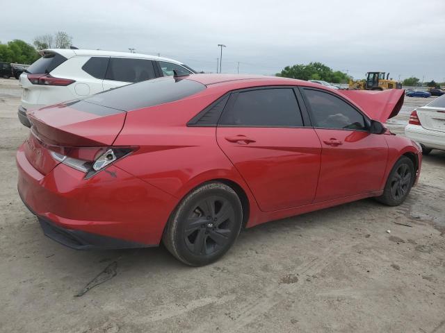  HYUNDAI ELANTRA 2021 Czerwony