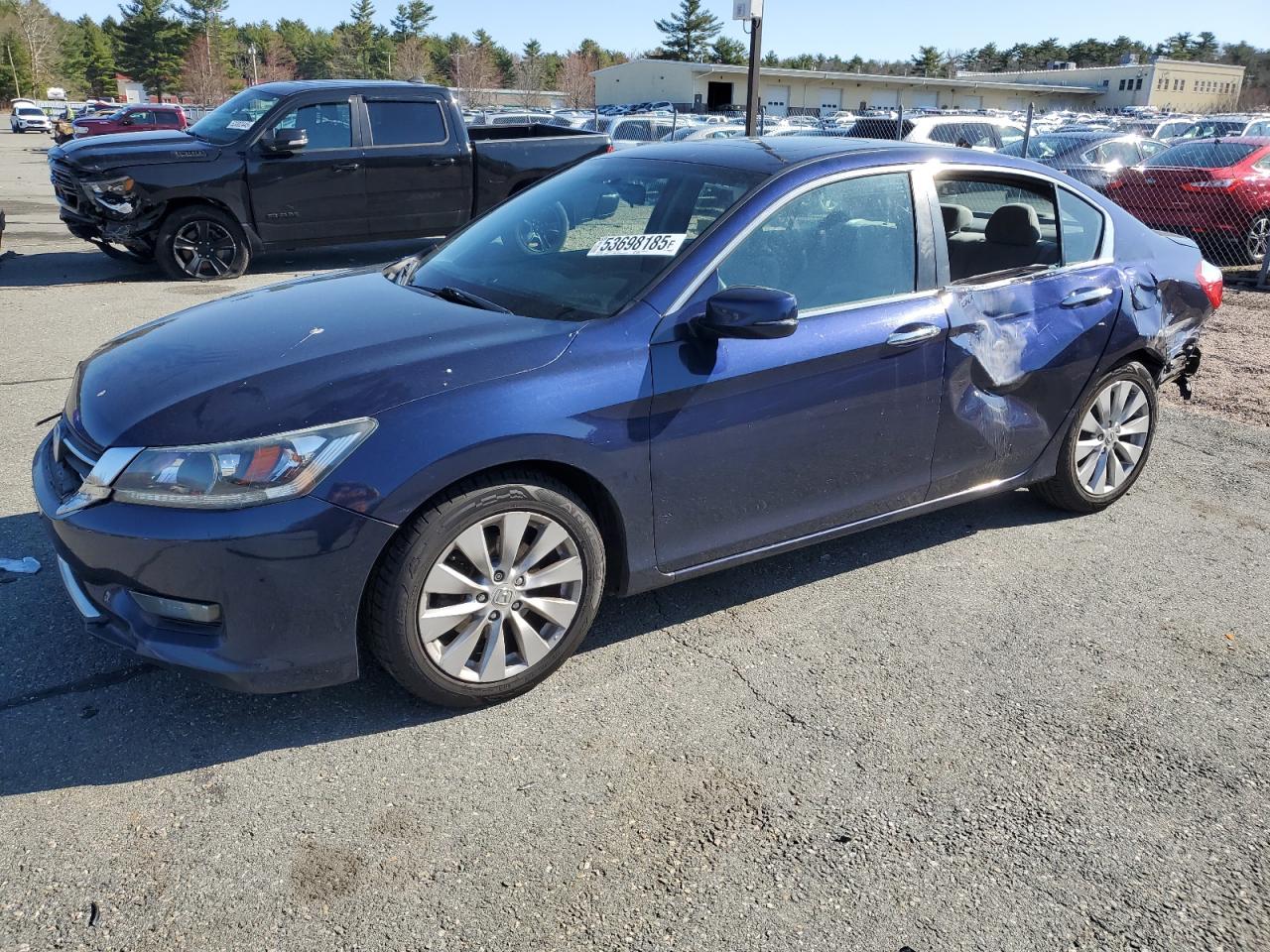 2014 Honda Accord Ex იყიდება Exeter-ში, RI - Side