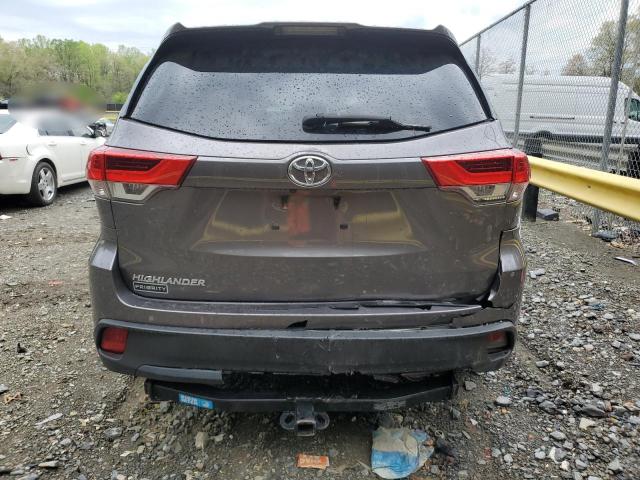  TOYOTA HIGHLANDER 2017 Gray