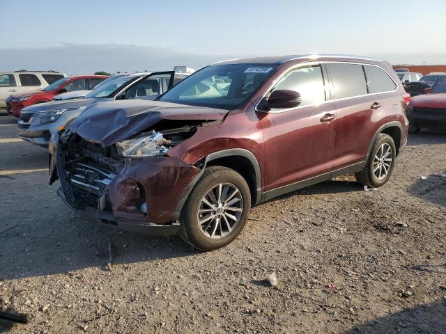  TOYOTA HIGHLANDER 2019 Burgundy