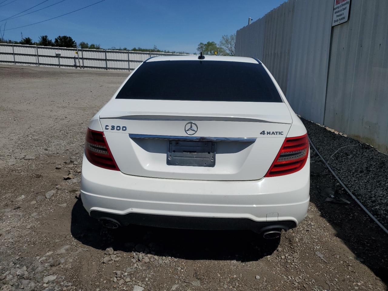 2013 Mercedes-Benz C 300 4Matic VIN: WDDGF8AB6DR241726 Lot: 54554925