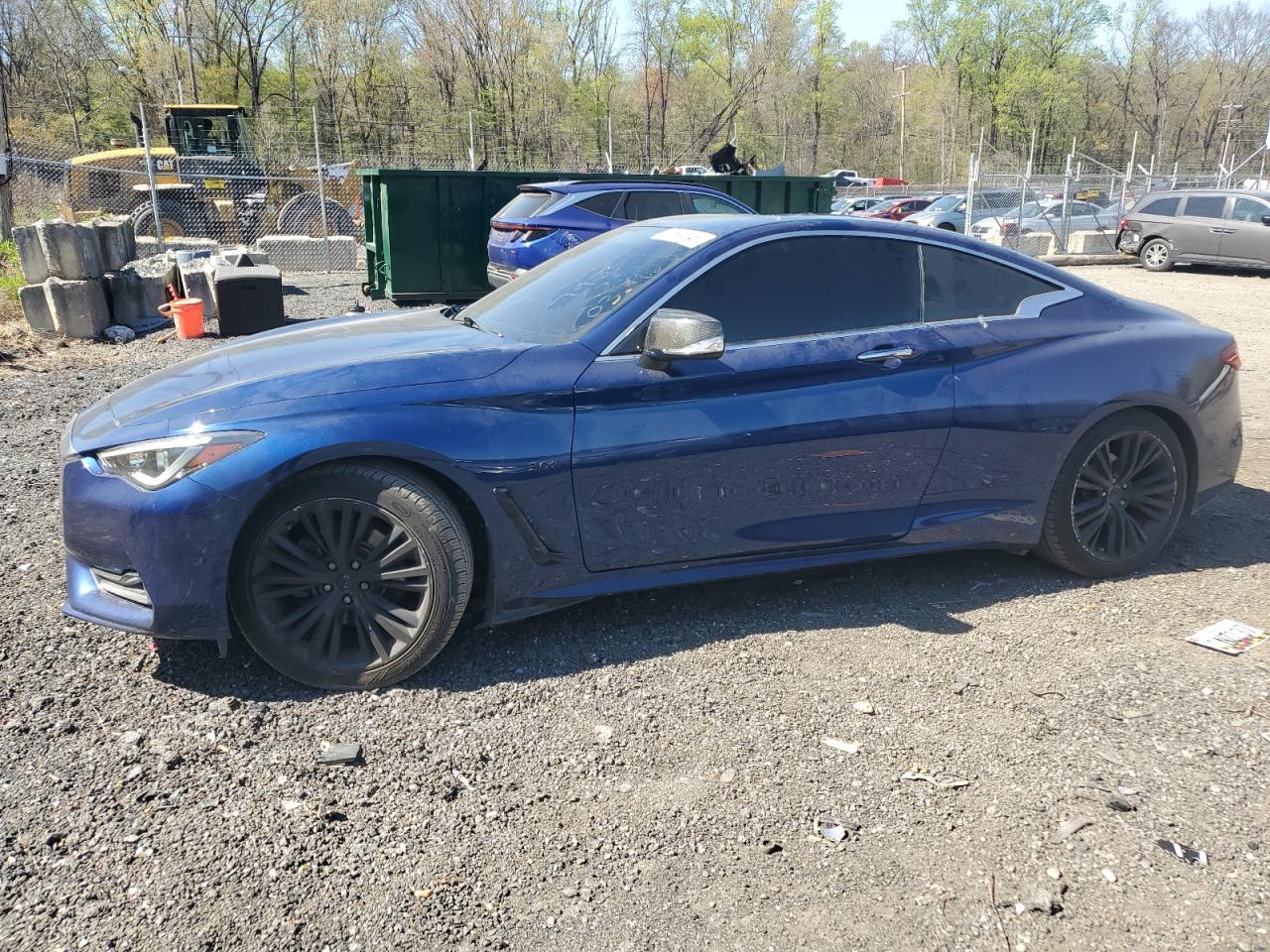 2018 Infiniti Q60 Luxe 300 zu verkaufen in Baltimore, MD - Vandalism