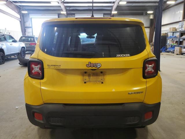  JEEP RENEGADE 2016 Żółty